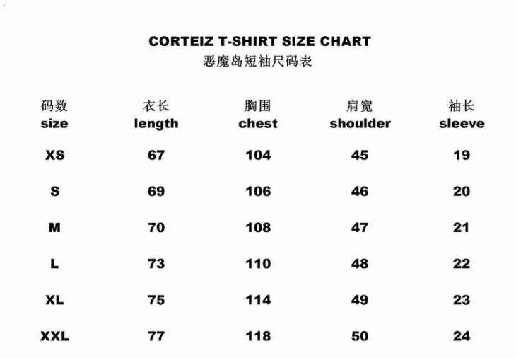 Corteiz T Shirts Short _SKUCorteizXS-2XLwmtx328916579